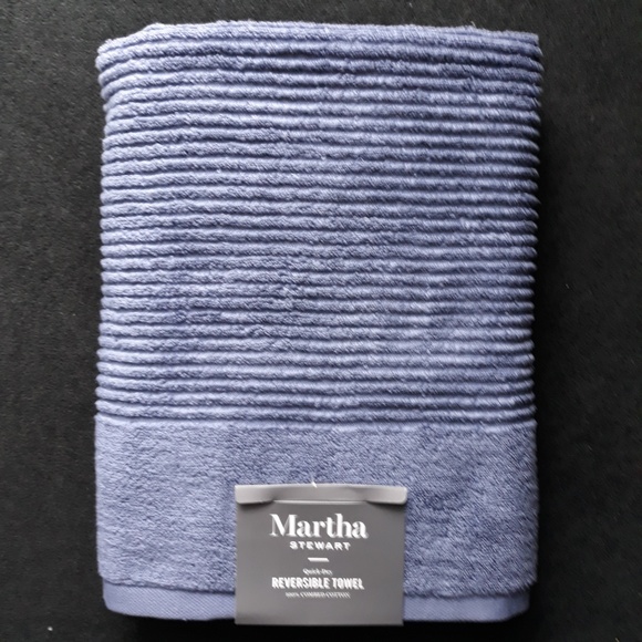 Martha Stewart Bath Martha Stewart Bath Towel Set Caspian Blue Nwt